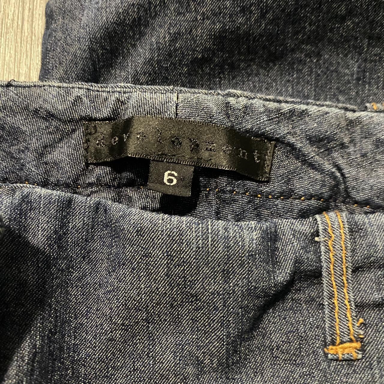 Development straight flared jeans size 6 No... - Depop
