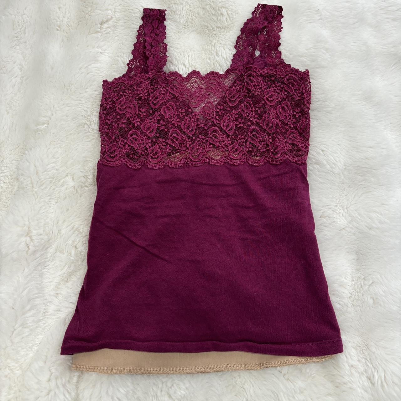 Y2K Lace Tank Strapless super sweet lace tank from - Depop