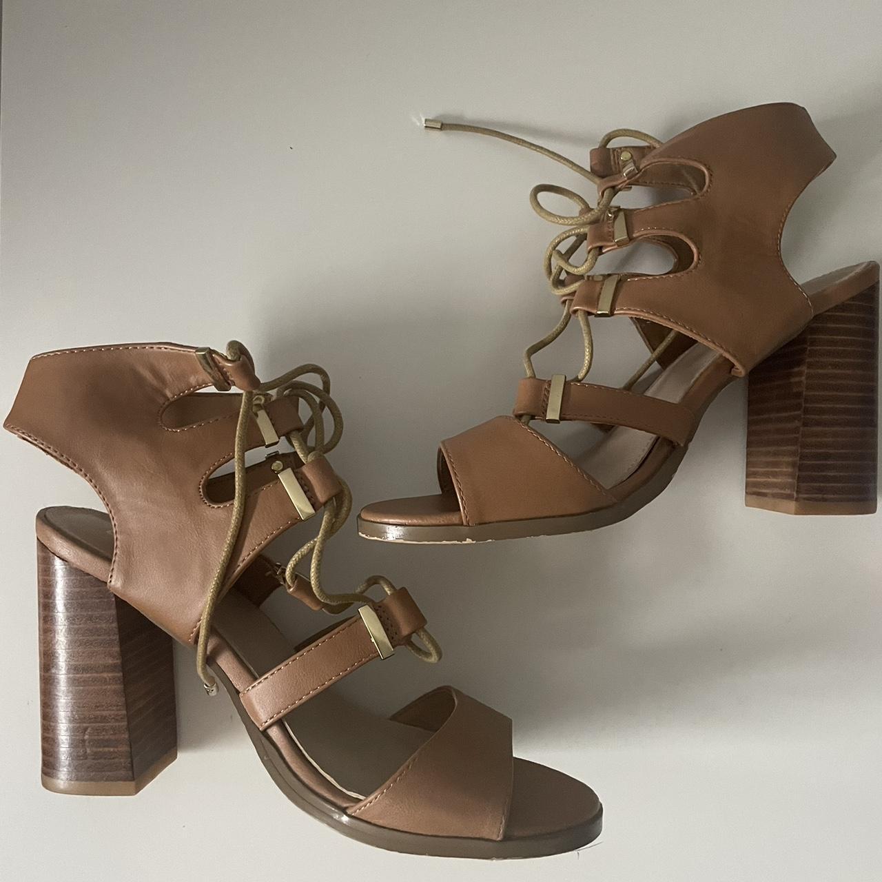 Betts tan fashion heels