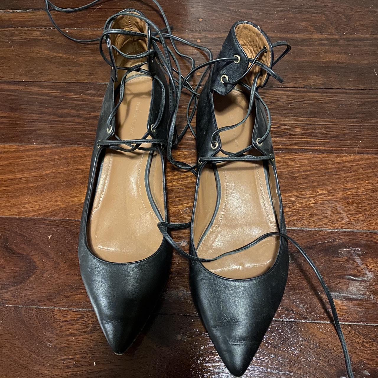 Old navy lace up on sale flats