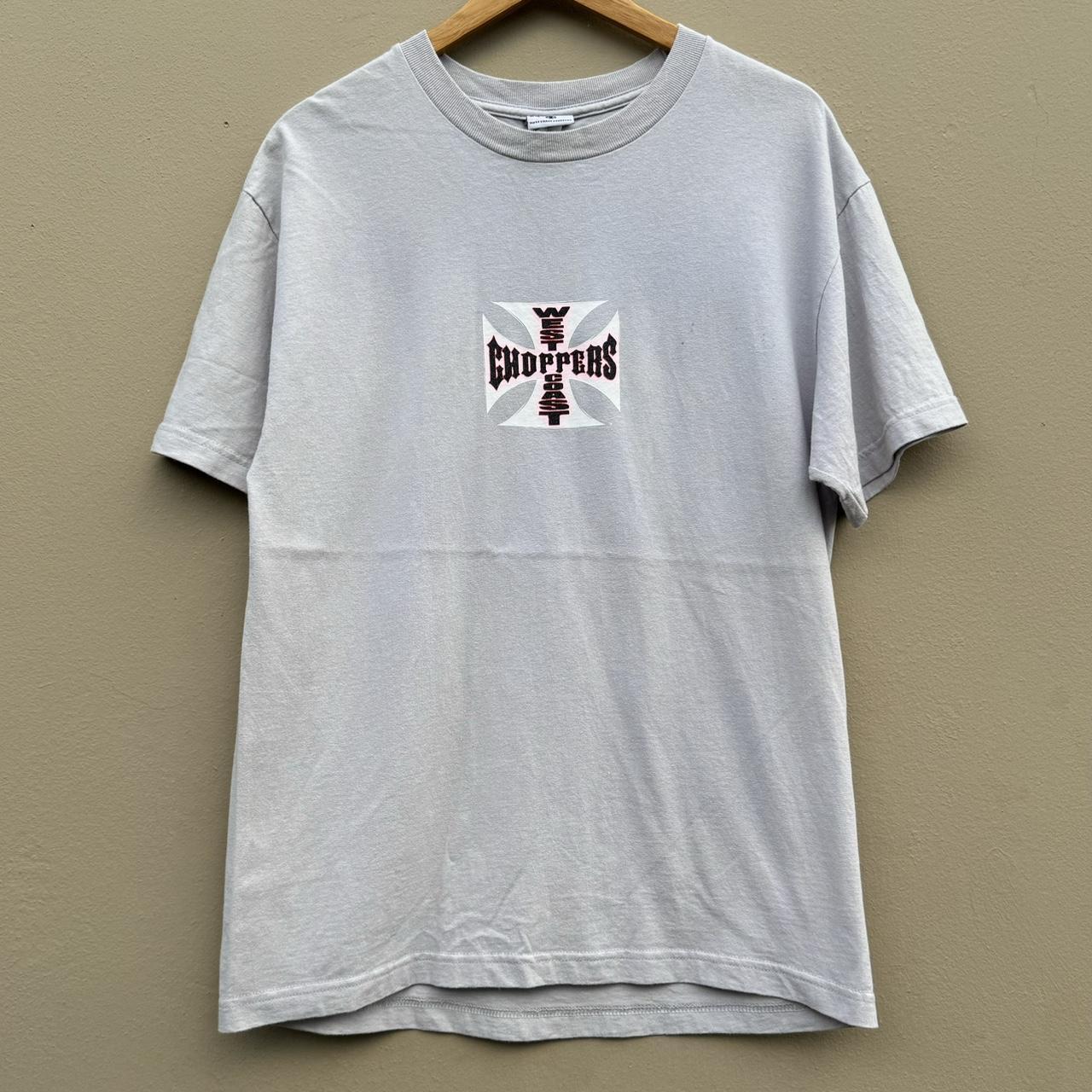 Vintage west coast choppers tee Size : L 21*29 * | Depop