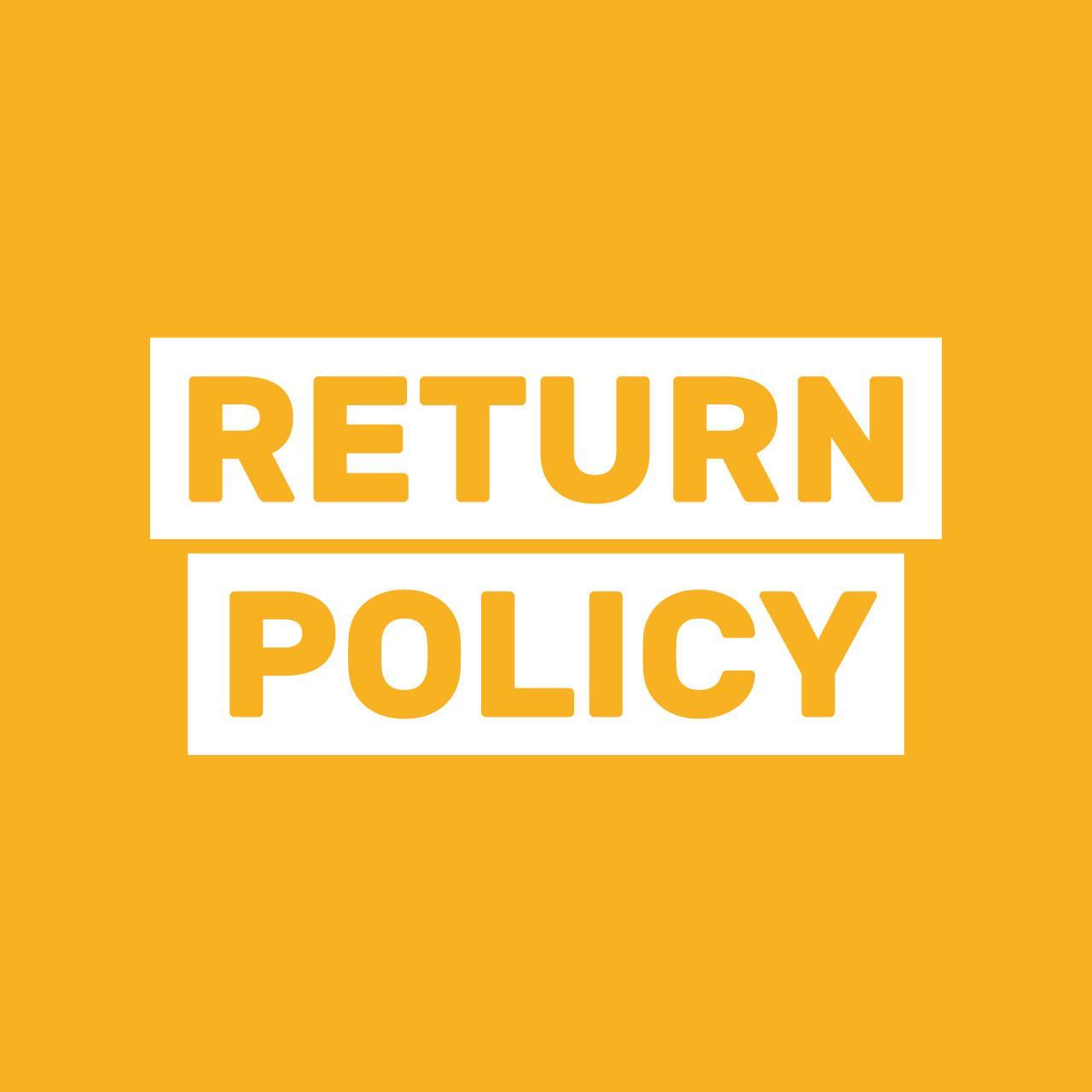 Return Policy We DO NOT offer returns unless faulty... Depop