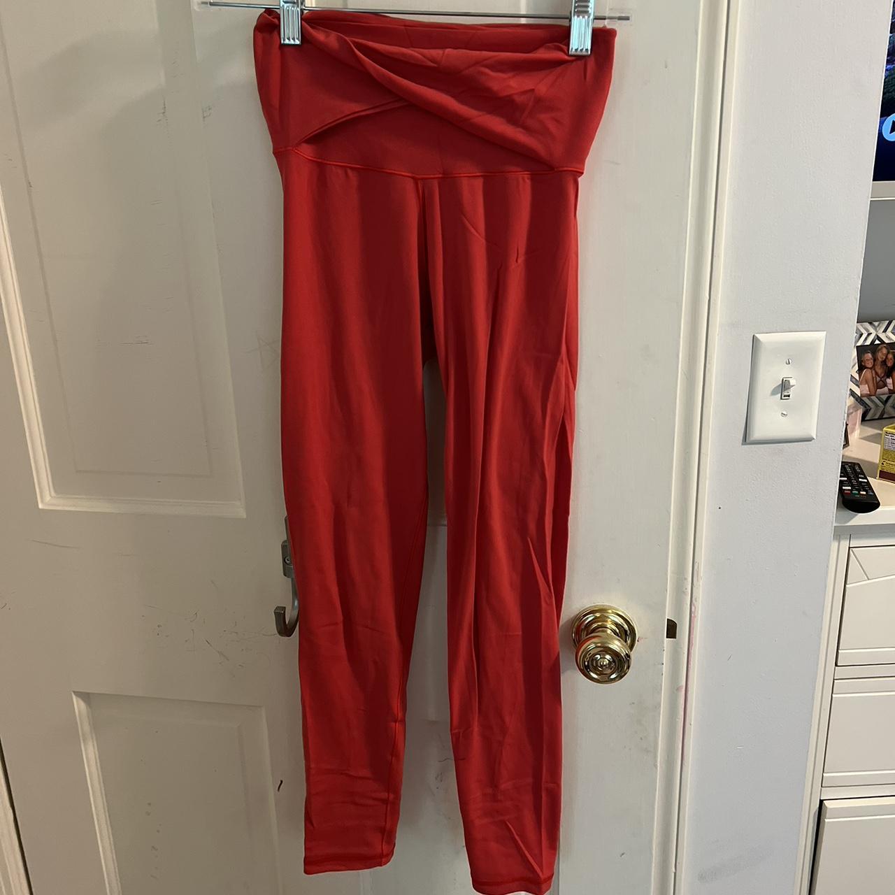Red aerie leggings Depop