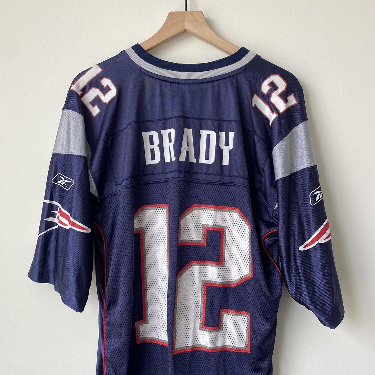 Tom Brady New England Patriots Baseball Jersey VTG - Depop