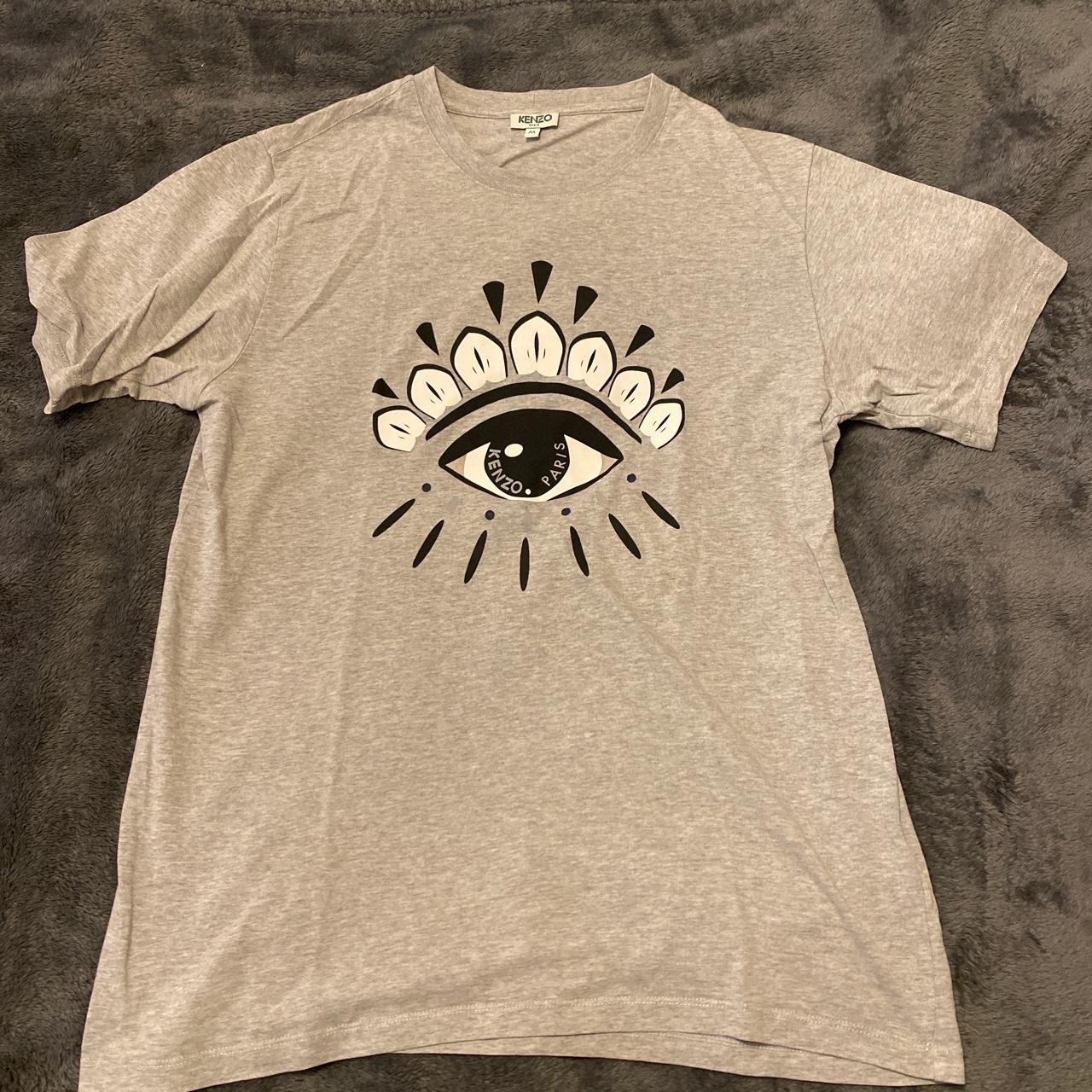 Grey kenzo outlet eye t shirt