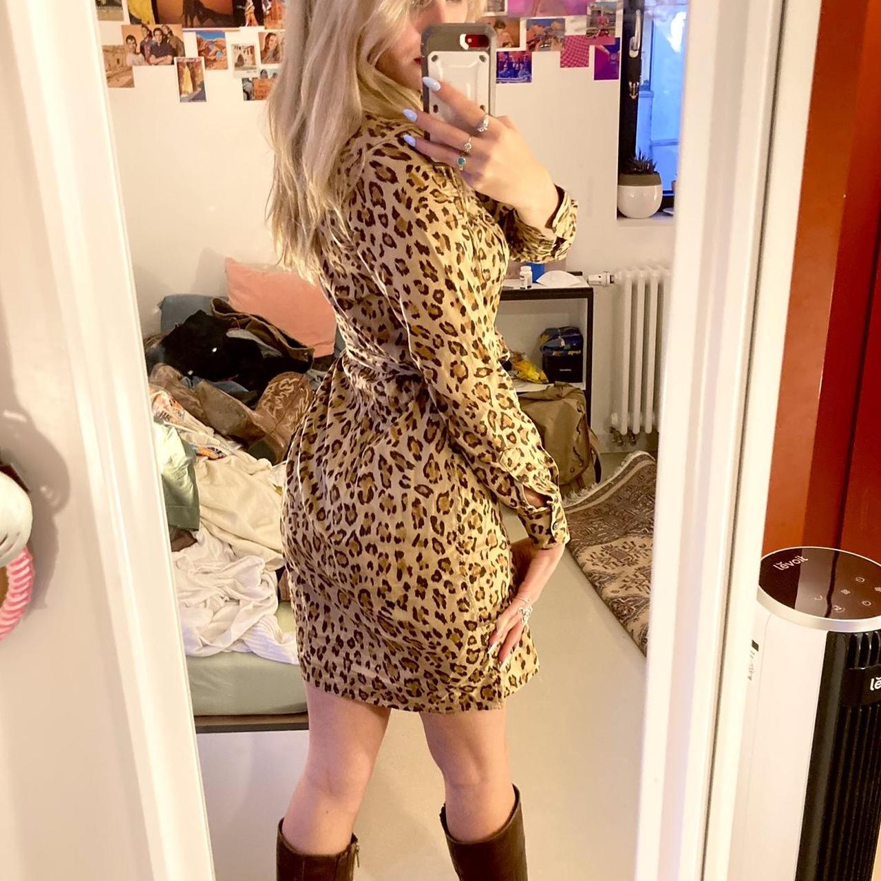 RALPH LAUREN leopard print dress This classy yet. Depop