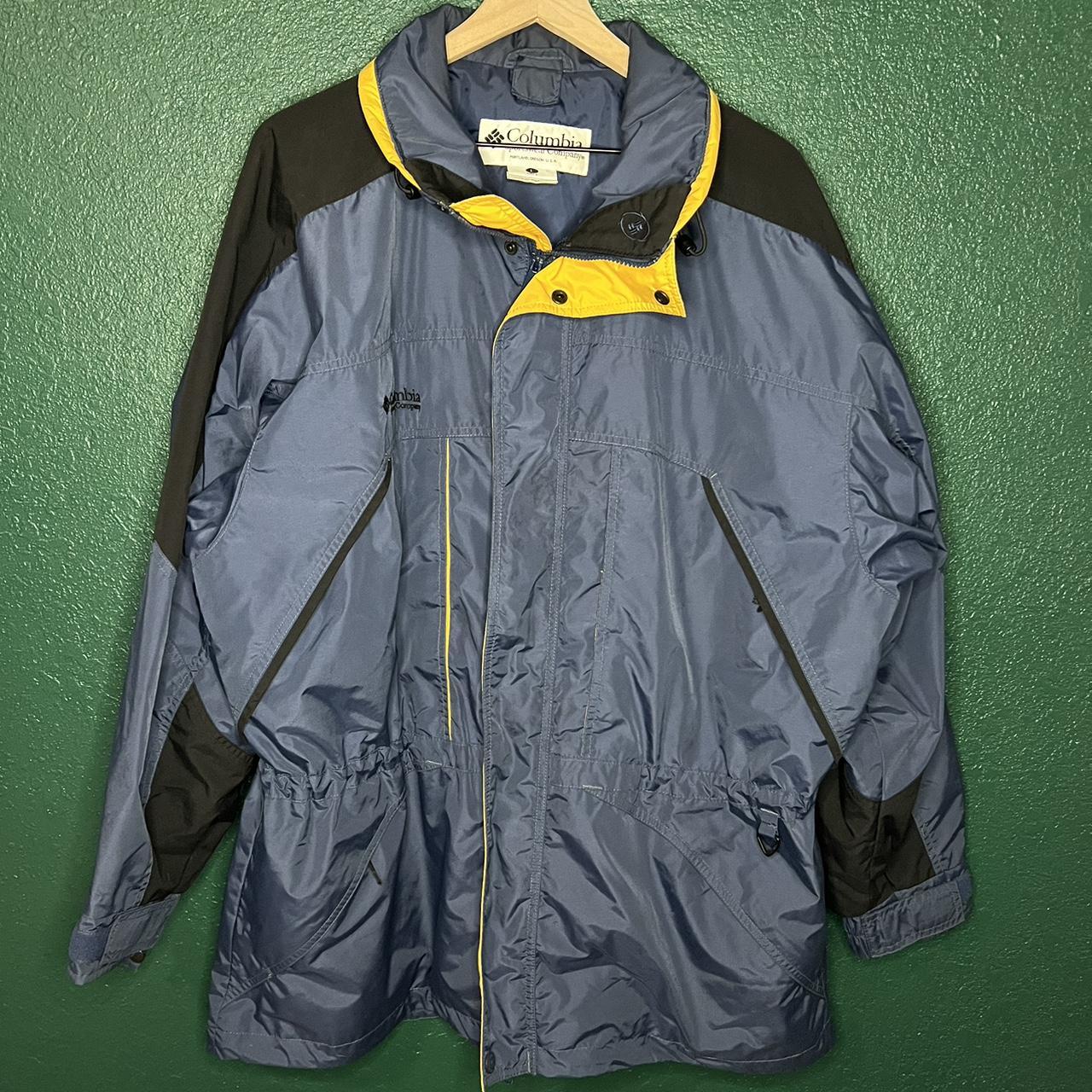 Columbia Sportswear Men’s Ski Coat - Navy Blue /... - Depop