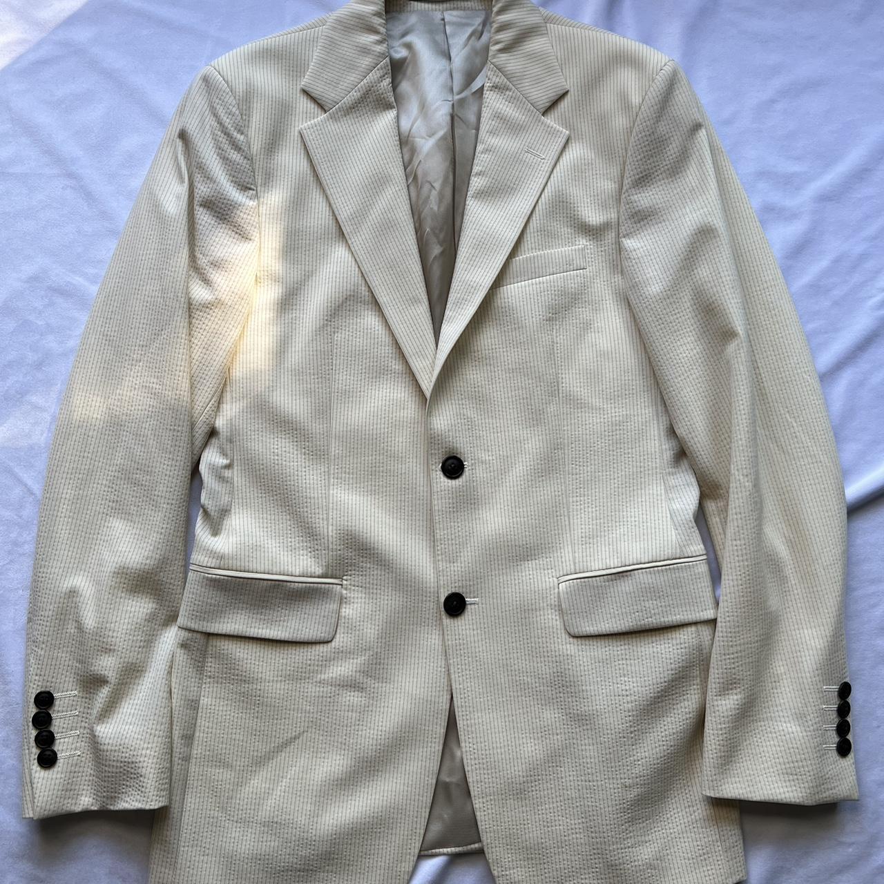 Theory Cream Blazer | Size 36 | Great condition, one... - Depop