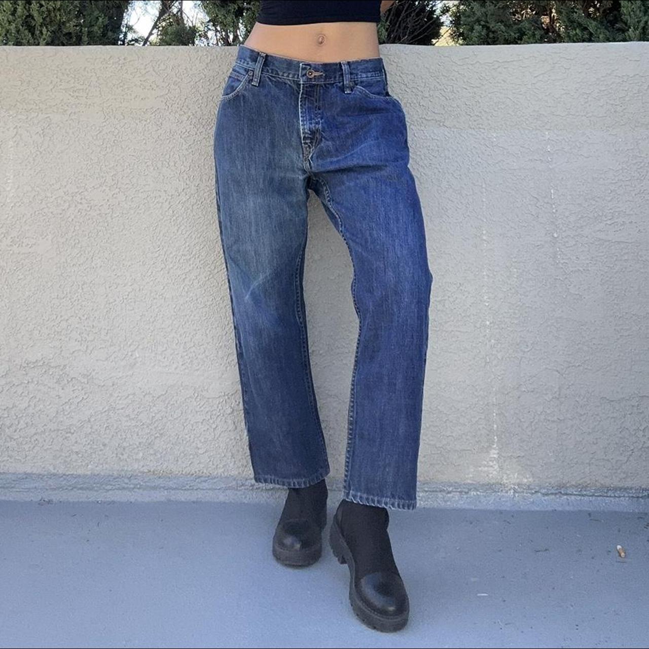 The most perfect fitting vintage “Nautical Jeans... - Depop