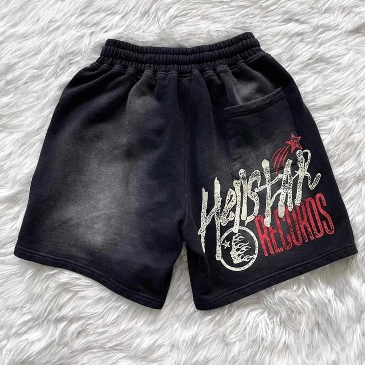 Black Hellstar Shorts #hellstar #Streetwear #shorts - Depop