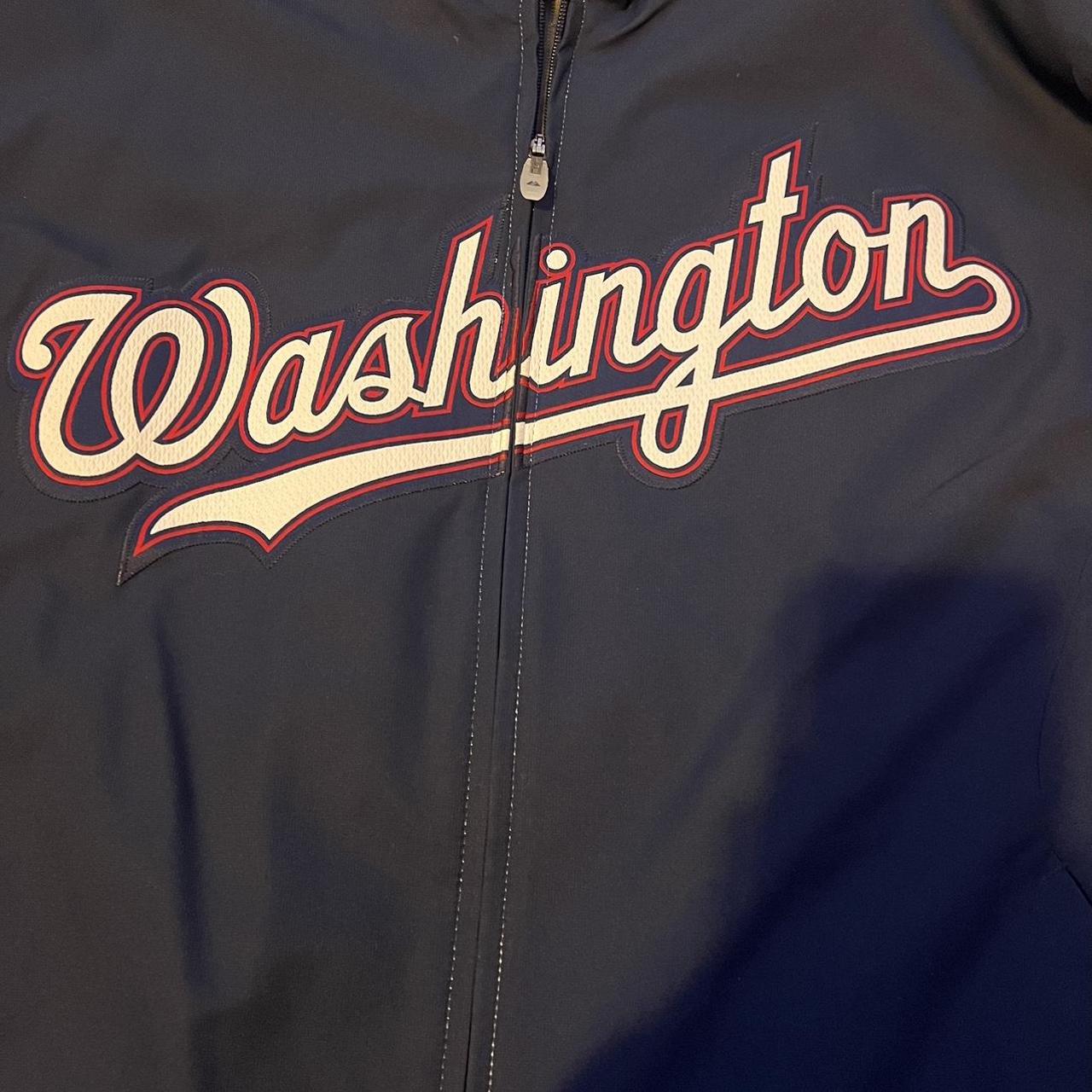 Men's Washington Nationals Majestic Red/Navy Authentic Collection