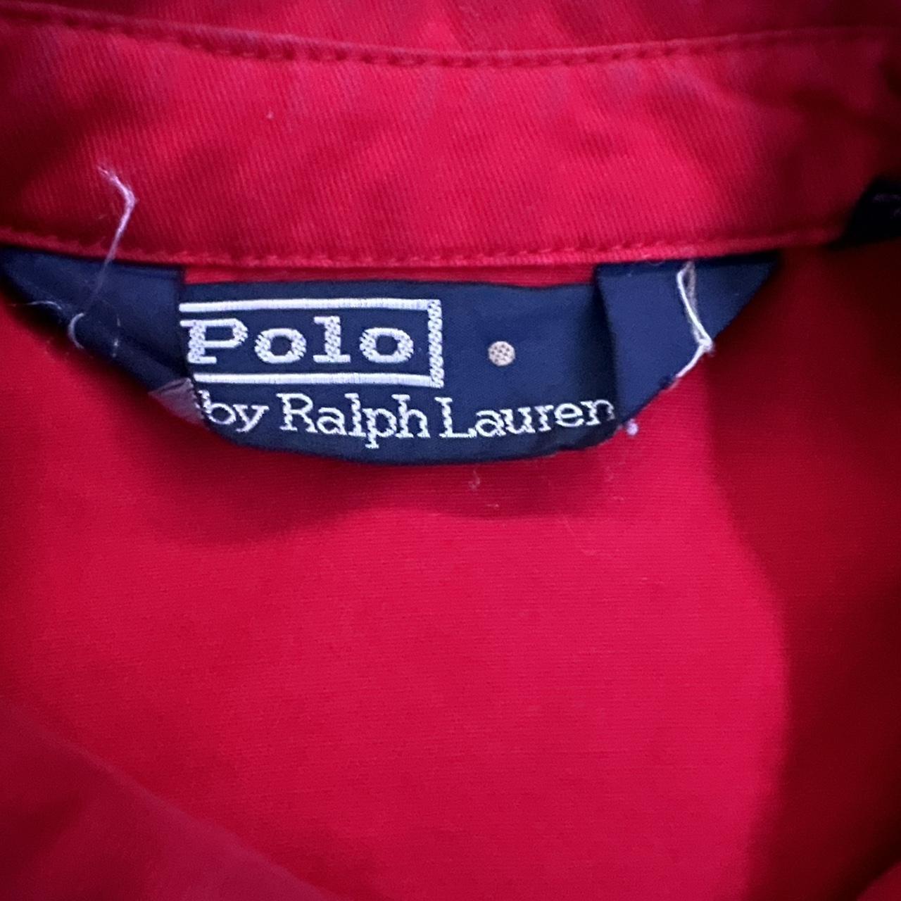 Polo Ralph Lauren Men's Red Jacket Depop