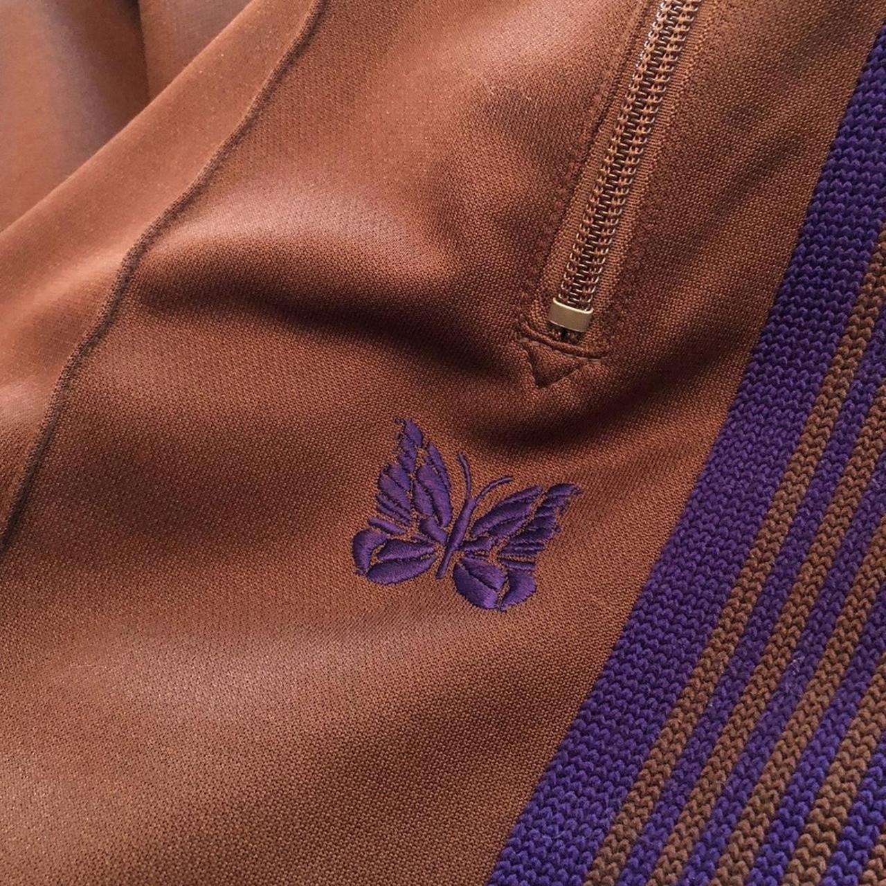 Needles Men's Brown and Purple Joggers-tracksuits (3)