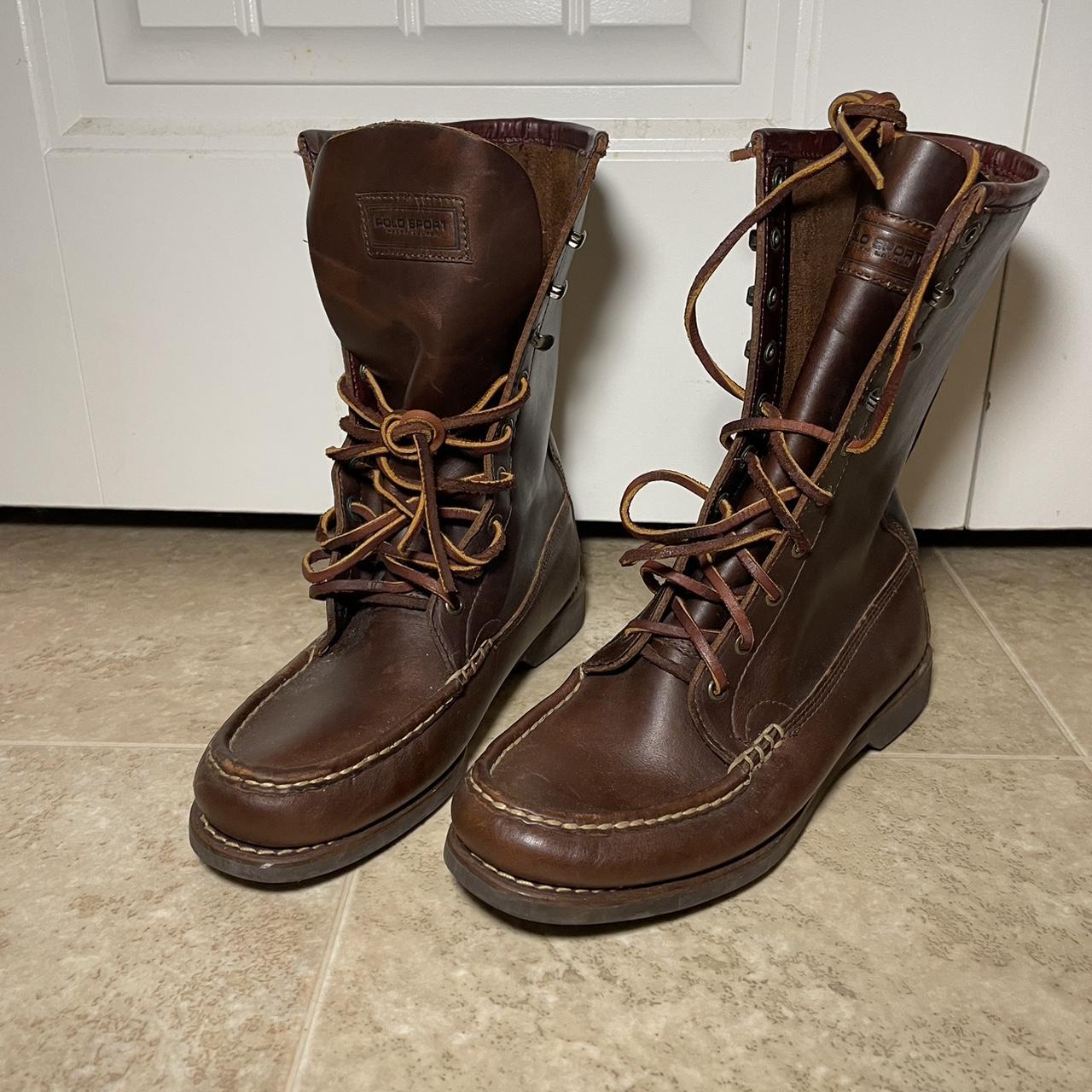 macy's polo ralph lauren boots