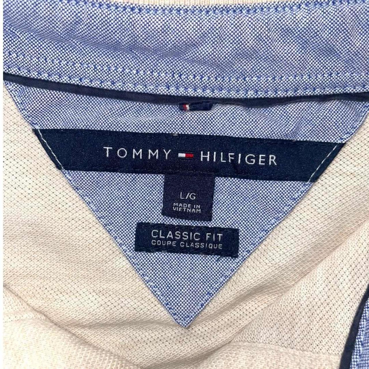 Mens Tommy Hilfiger Long Sleeve Polo Shirt Size... - Depop