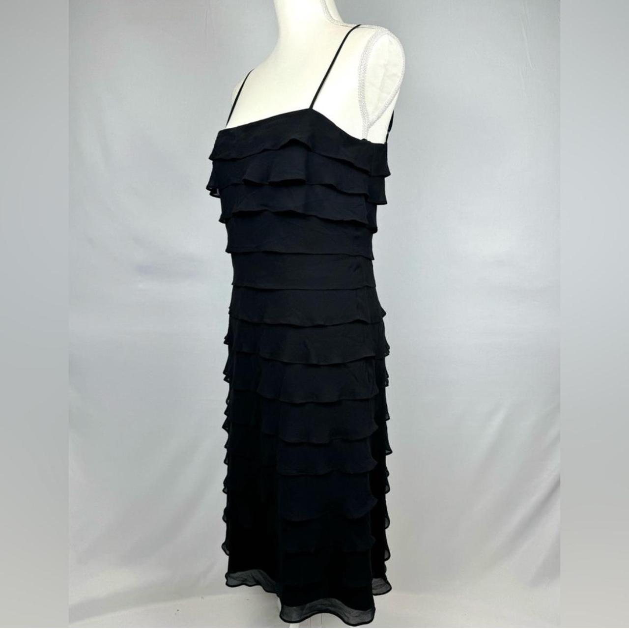 Vintage 1990s Tadashi Shoji 100% silk black | Depop Vintage 1990s Tadashi Shoji 100% silk black | Depop