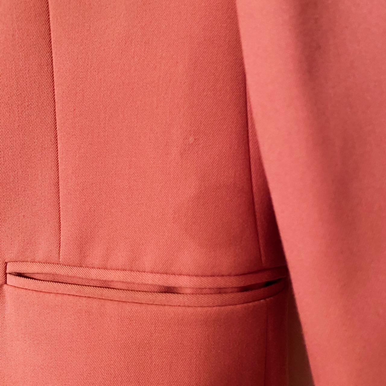 pink matching suit Blazer and pant size 6... Depop