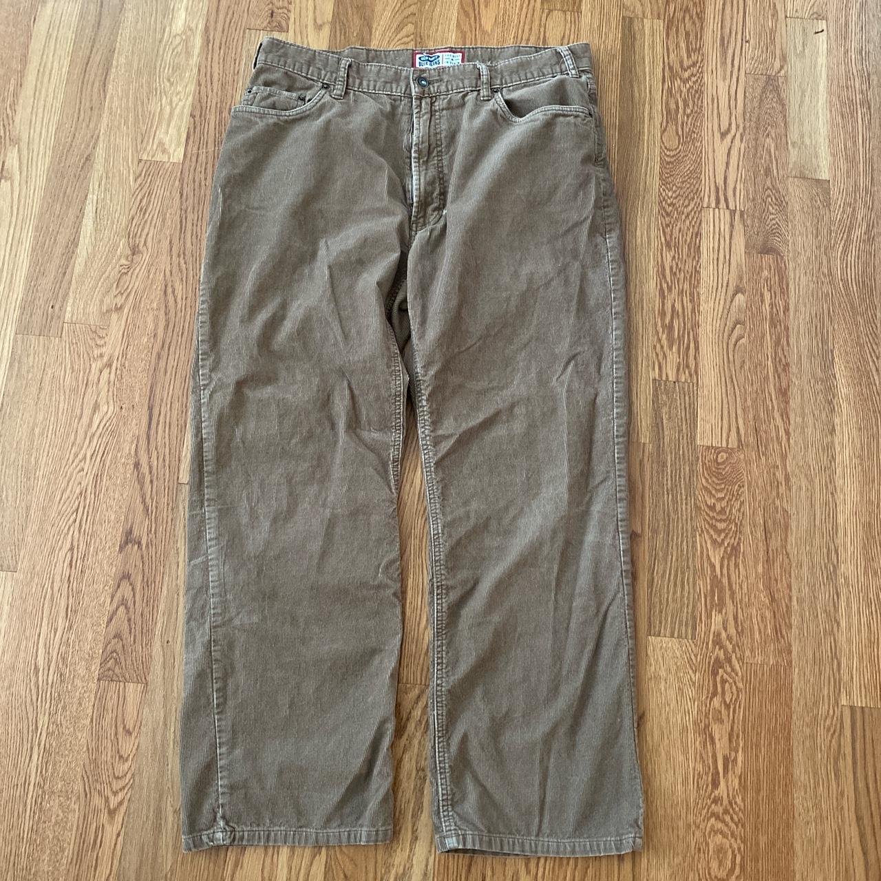 Brown Gap corduroy Pants W 36 L 30 #corduroy #pants - Depop