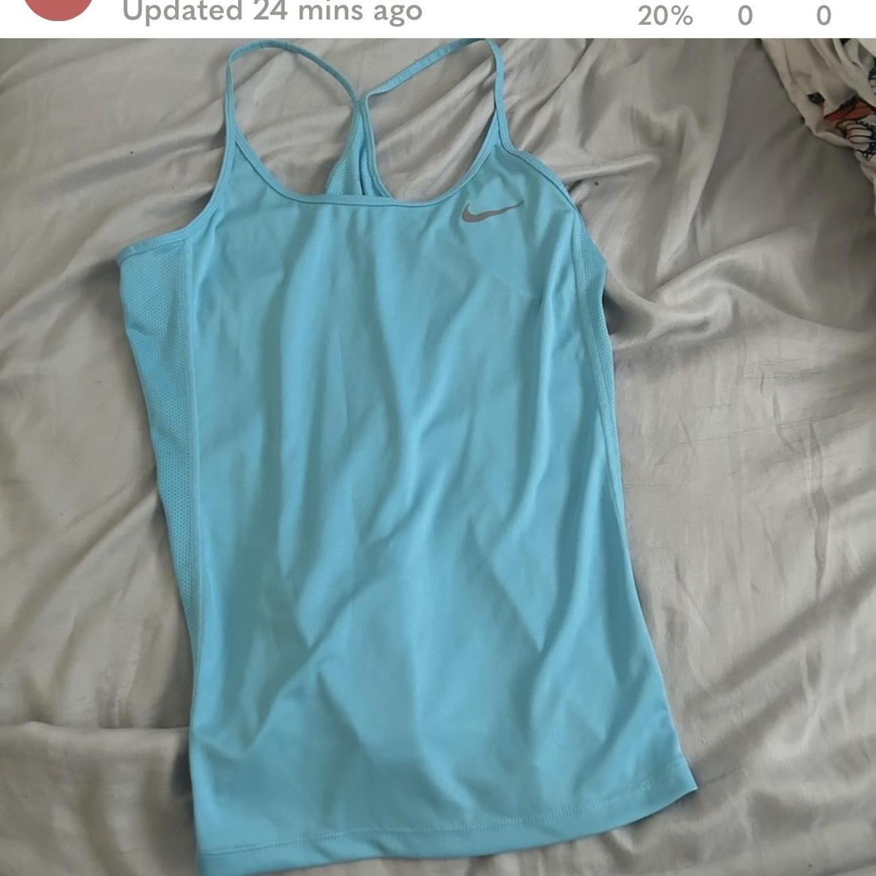 mens blue nike tank top