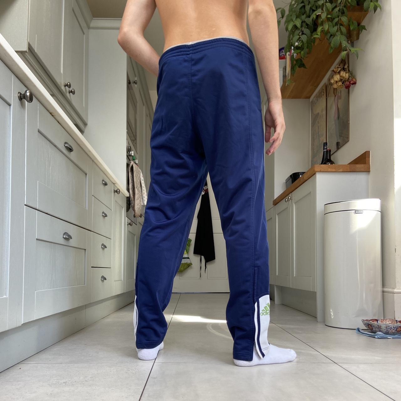 Navy adidas online joggers