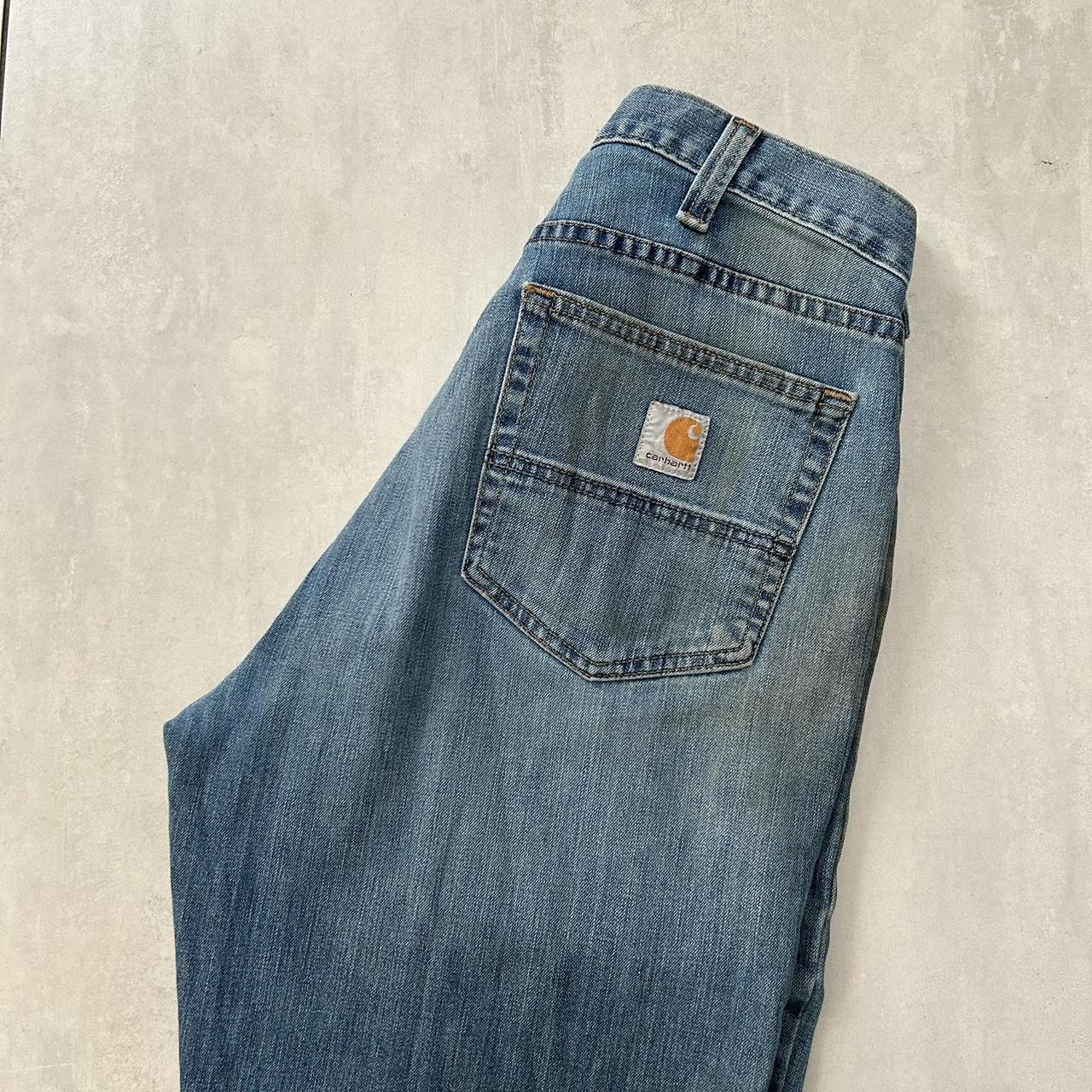 Carhartt Jeans Condition - some faint... - Depop