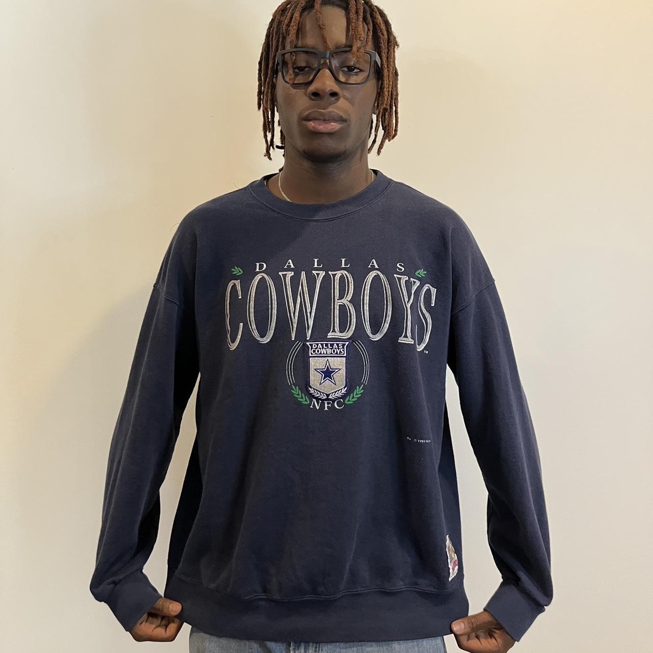 Vintage Nutmeg Dallas Cowboys Crewneck - Depop