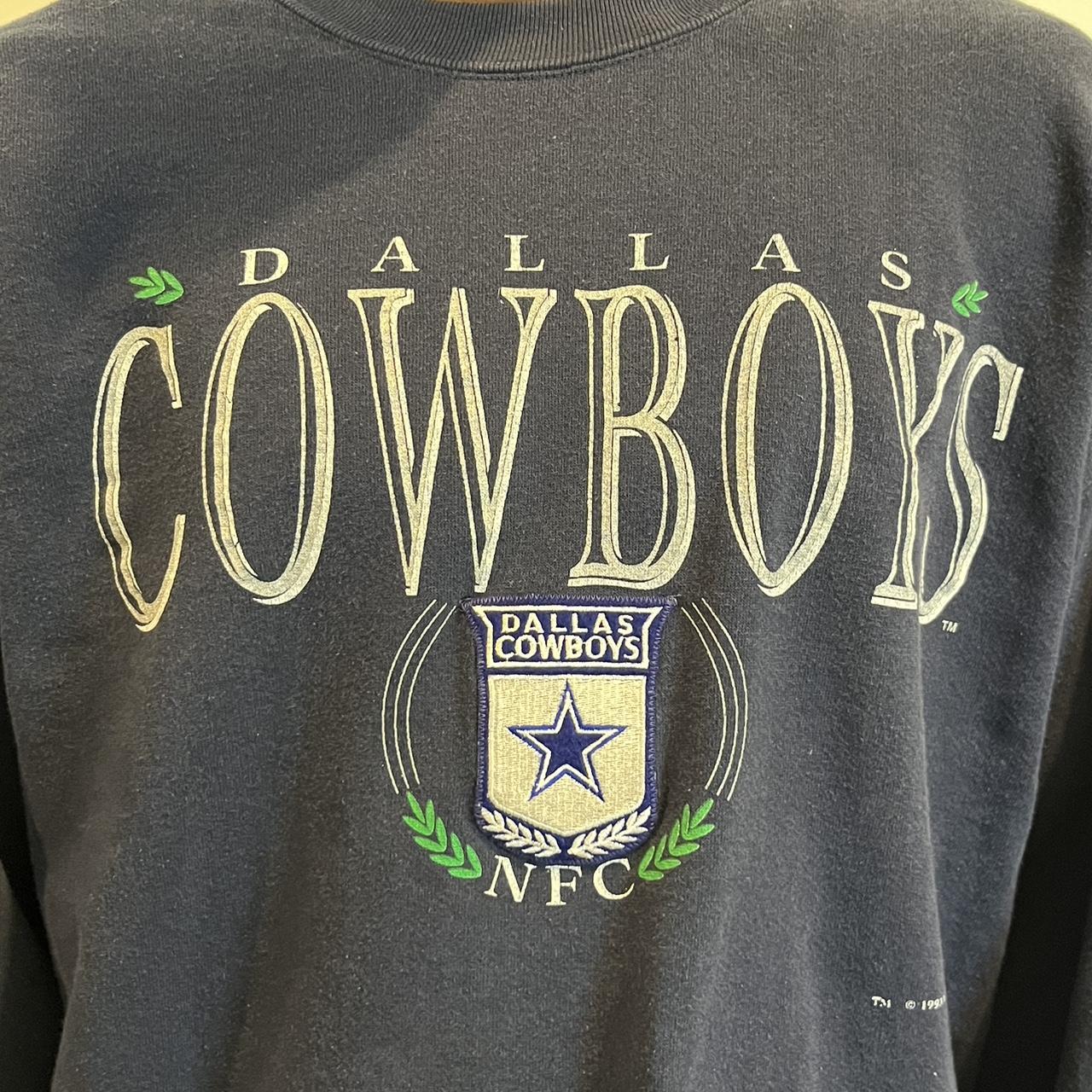 Vintage Nutmeg Dallas Cowboys Crewneck - Depop