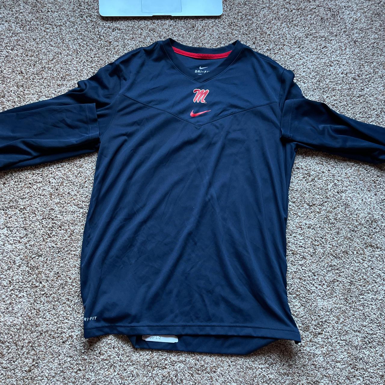 ole miss dri fit polo