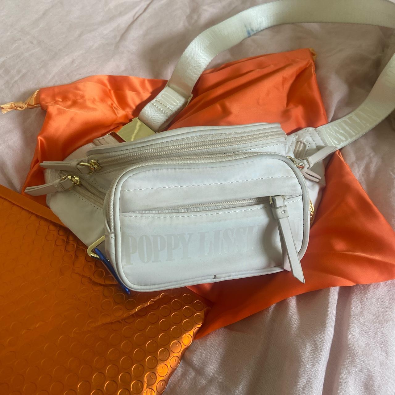 Poppy lissiman white bum bag Selling because it’s... Depop