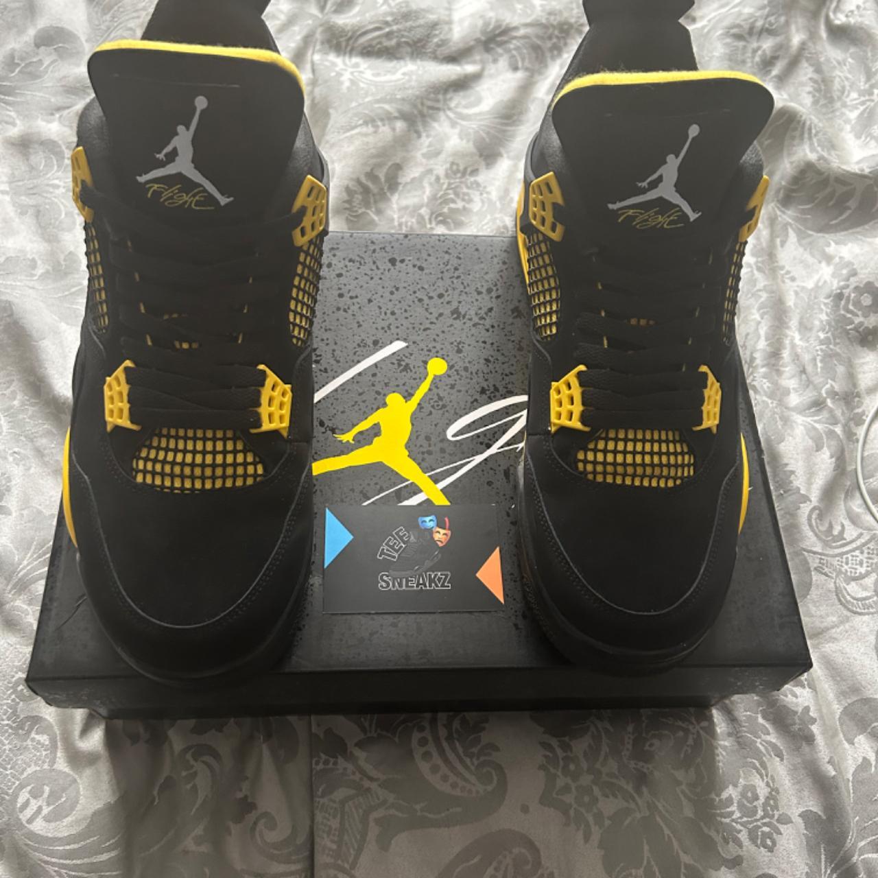 mens jordan 4 yellow