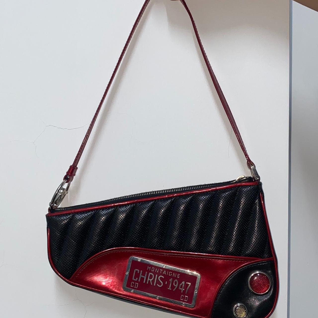 バッグ Dior Cadillac bag 2001 Montaigne 1947 Dior 2001 Denim Montaigne Cadillac Shoulder Bag – Allison's