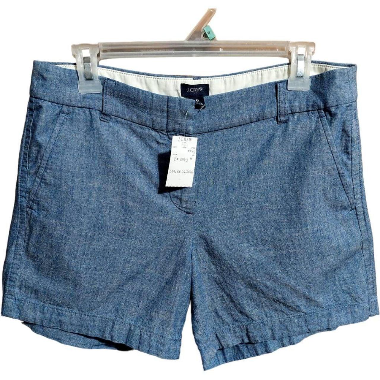 J Crew Womens Blue Shorts Depop