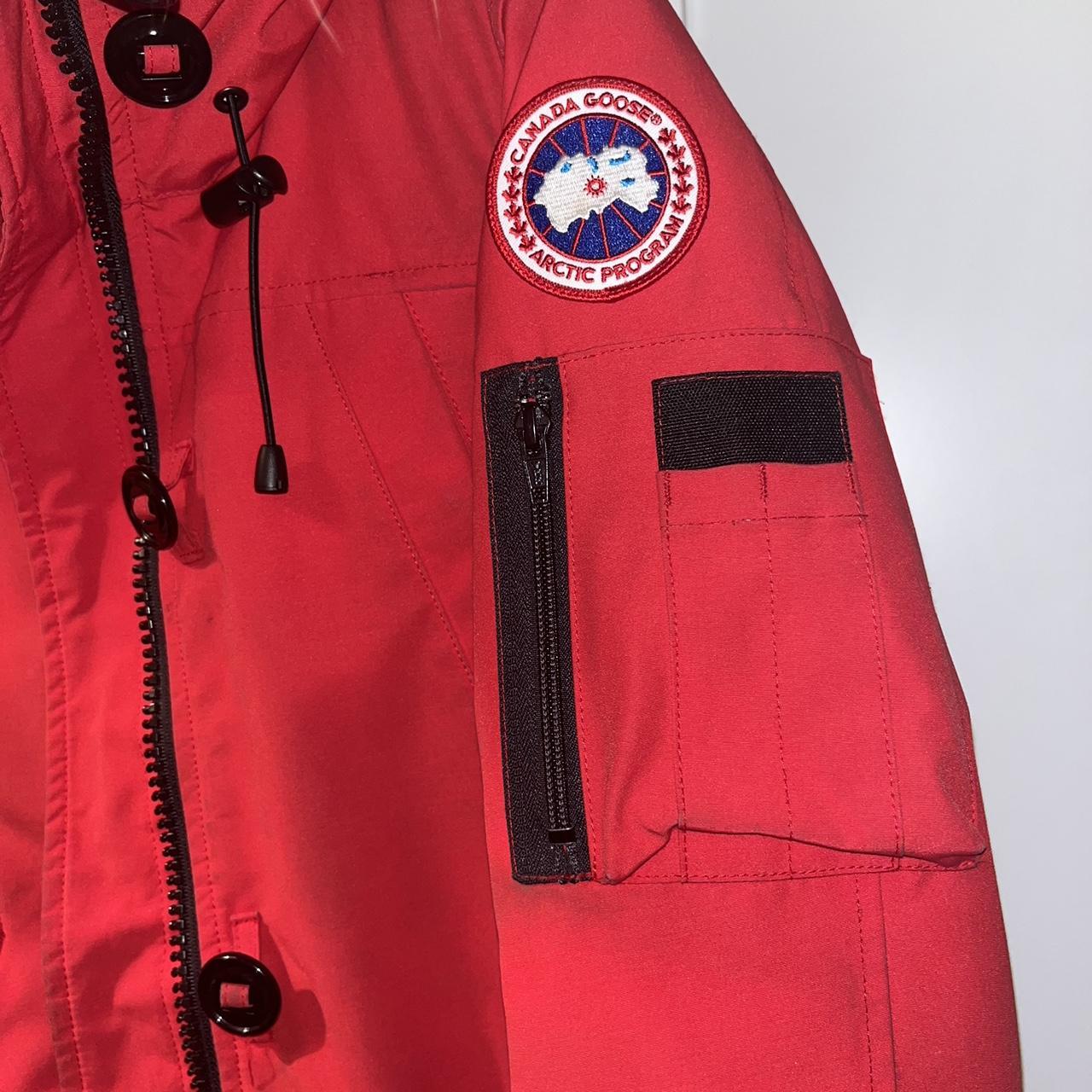 Canada goose montebello parka coat with real fur... - Depop