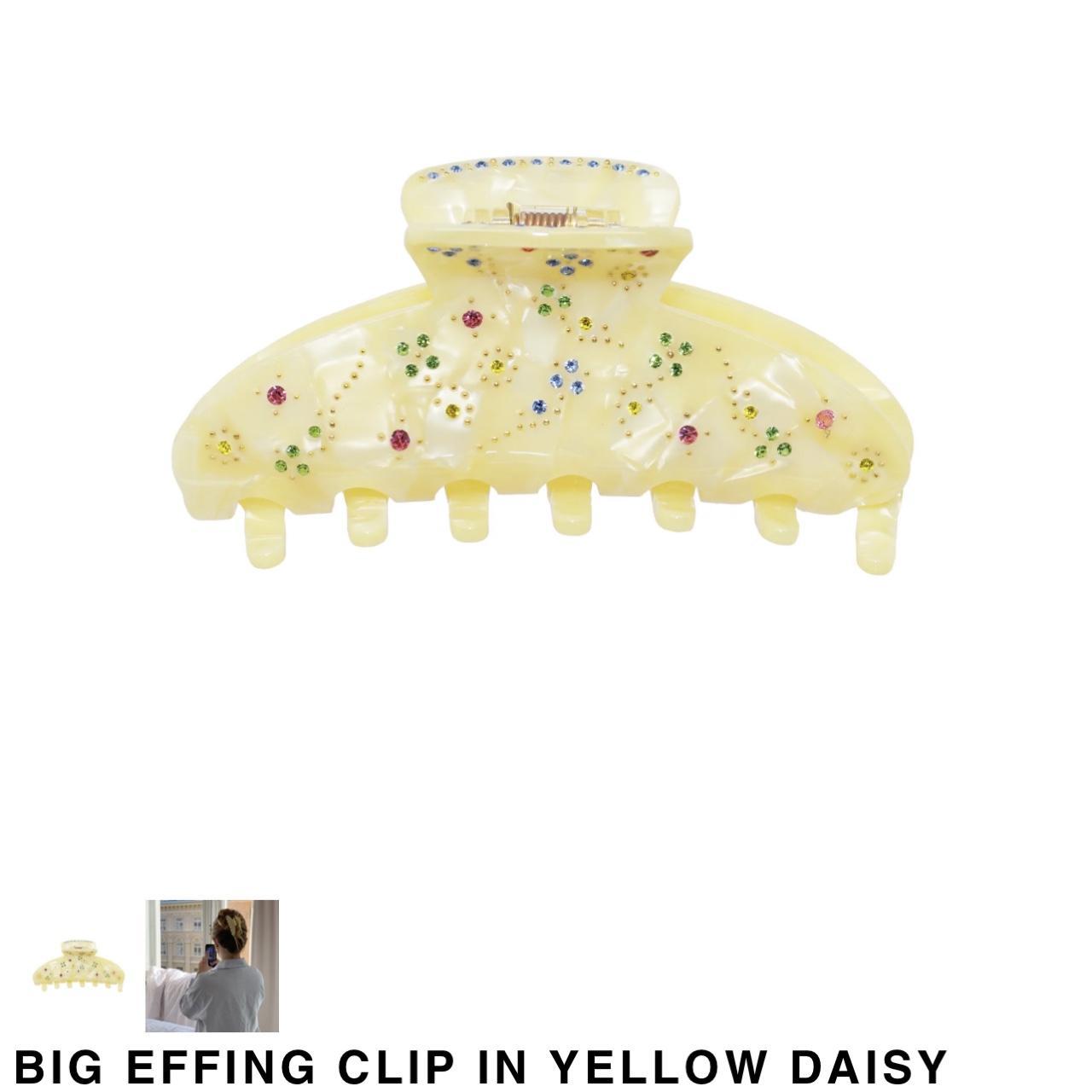 ISO Emi Jay Big effing clip in yellow daisy💛pls let... - Depop