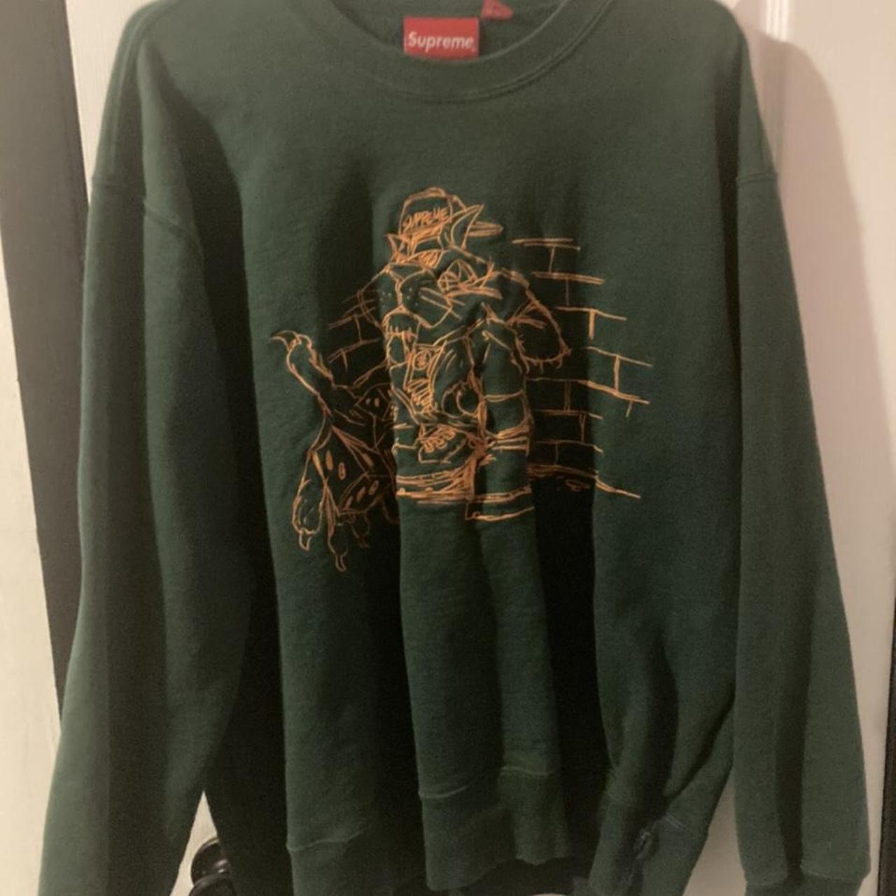 supreme dice crewneck size m fits tts send offers,... - Depop