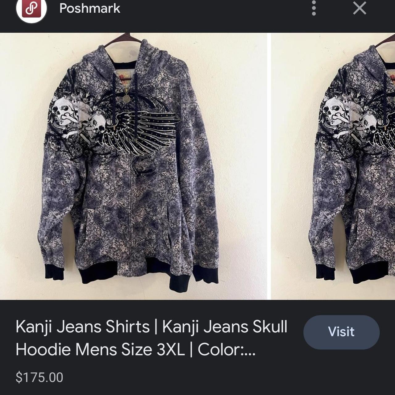 Kanji cheap jeans hoodie