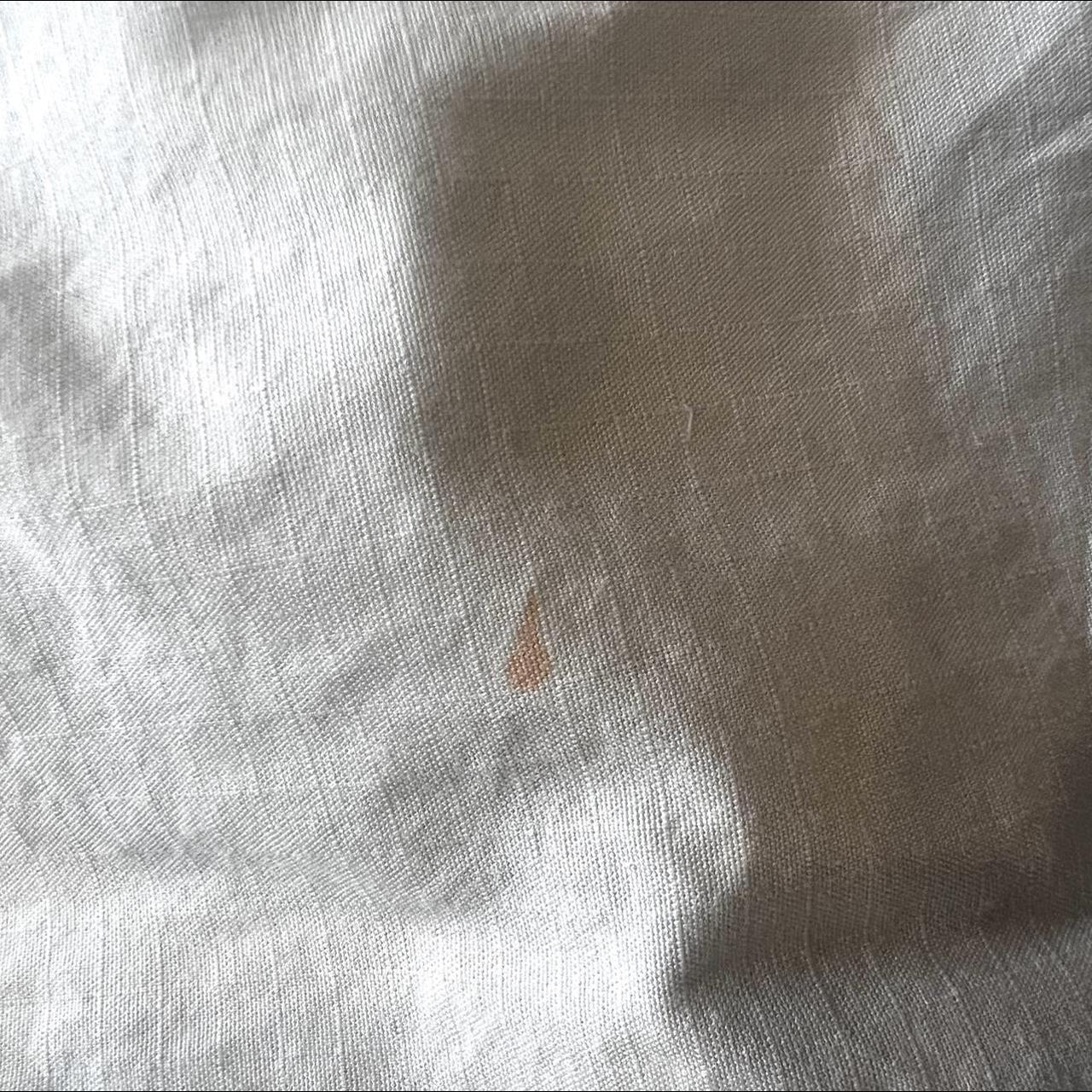 ZARA light blue cargo parachute pants minor signs... Depop