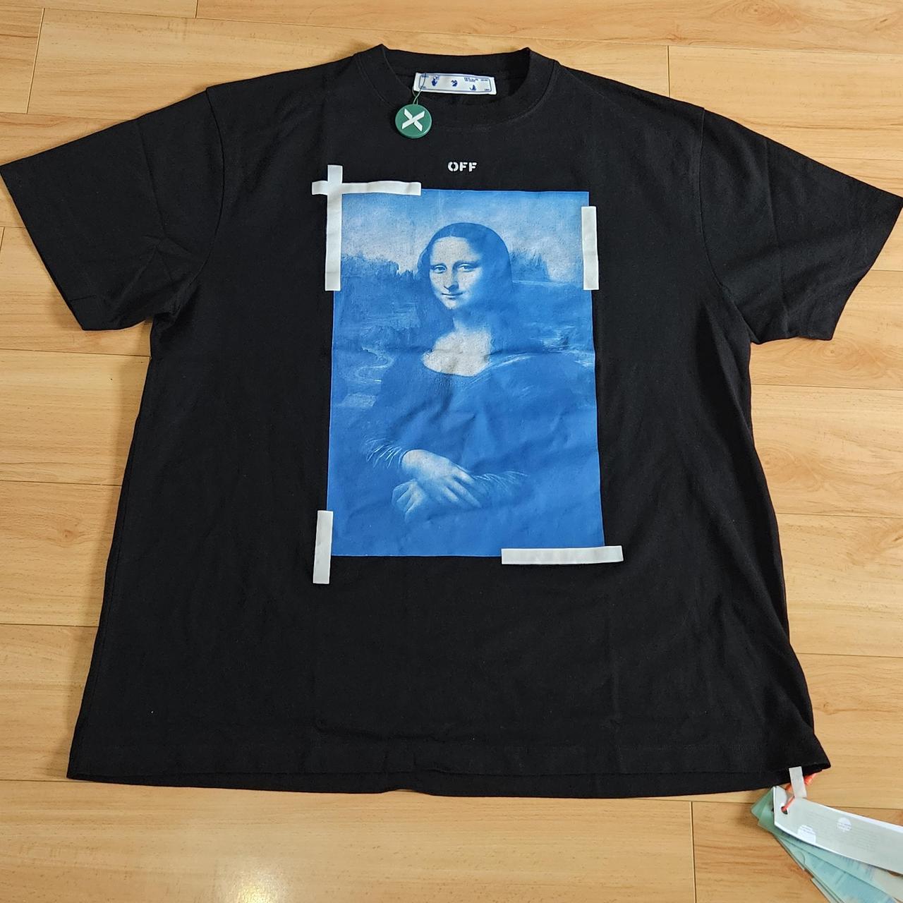 Oversized Tshirt Off White Monalisa Tee Off White Mona Lisa Tee