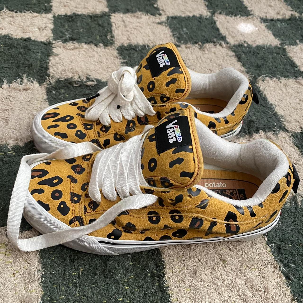 Mens cheetah vans best sale