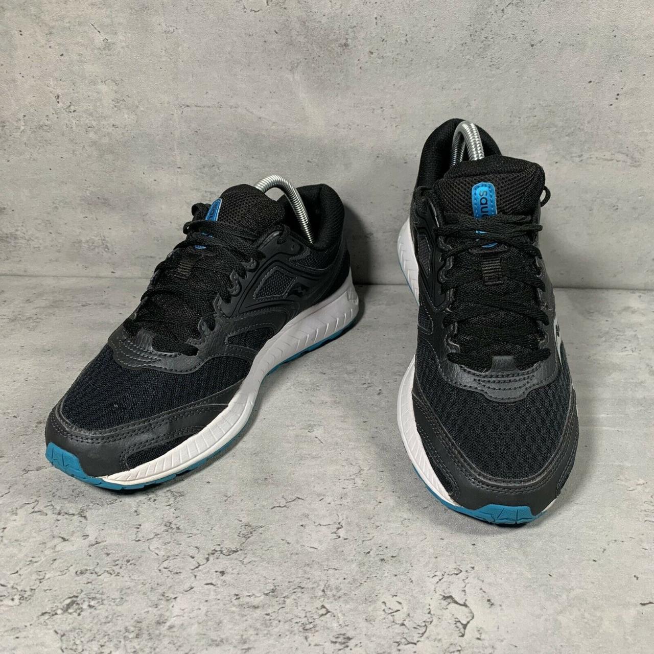 Saucony Cohesion 12 Mens Black Blue Running Trainer Depop