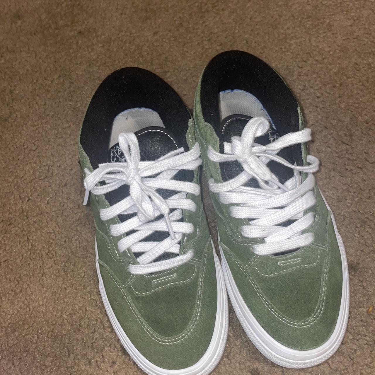 Green Half Cabs. They pretty new i wore them twice.... Depop