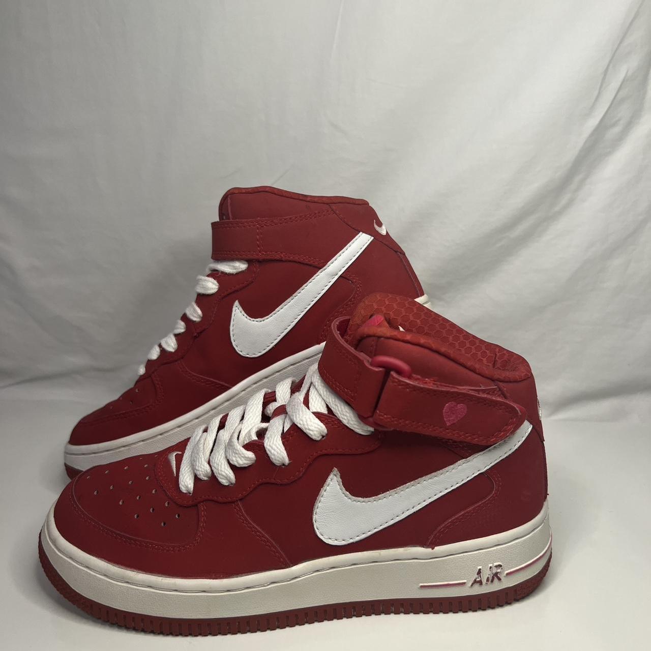 nike red 2003 valentines air force 1