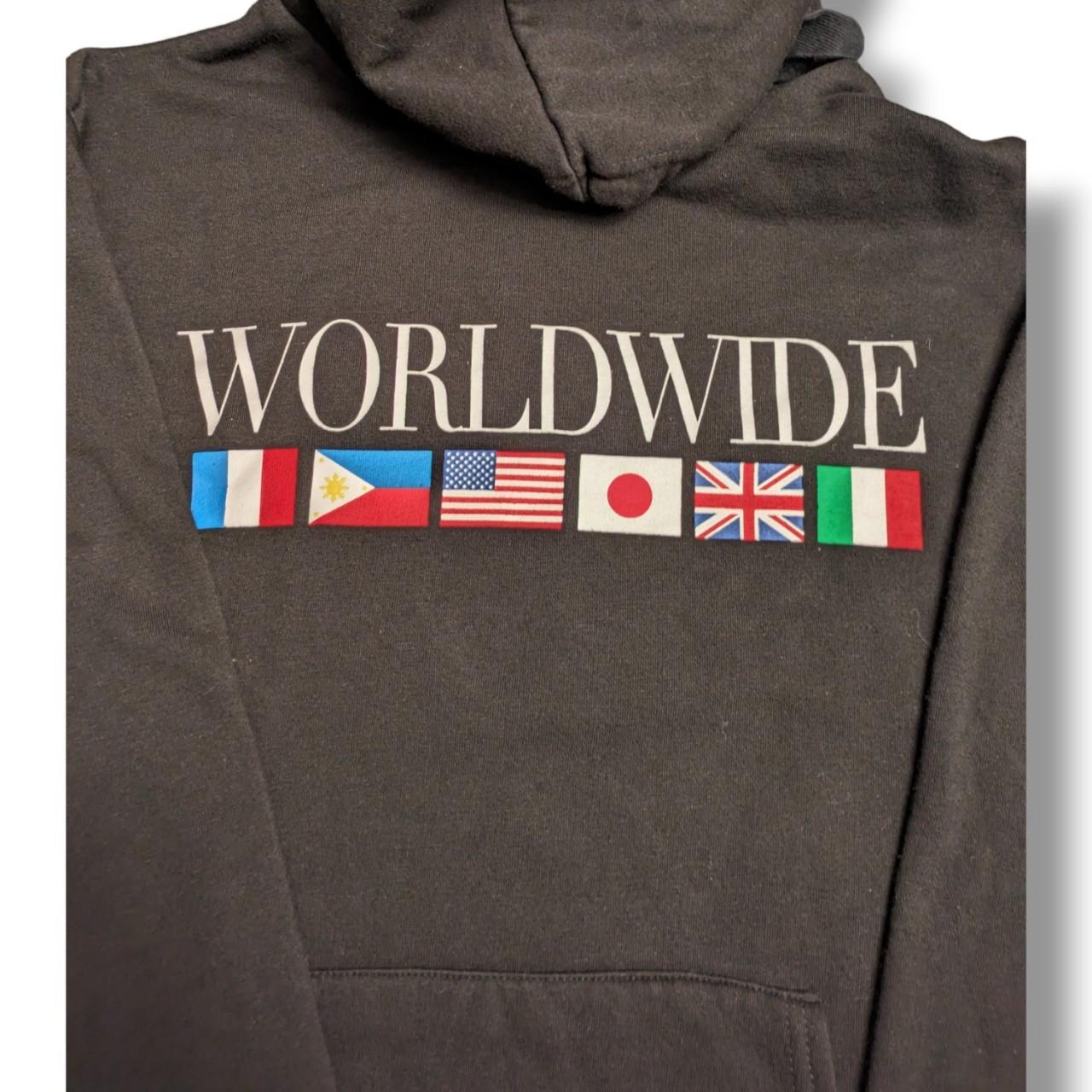 Worldwide Hoodie Forever 21 Size Medium Approx