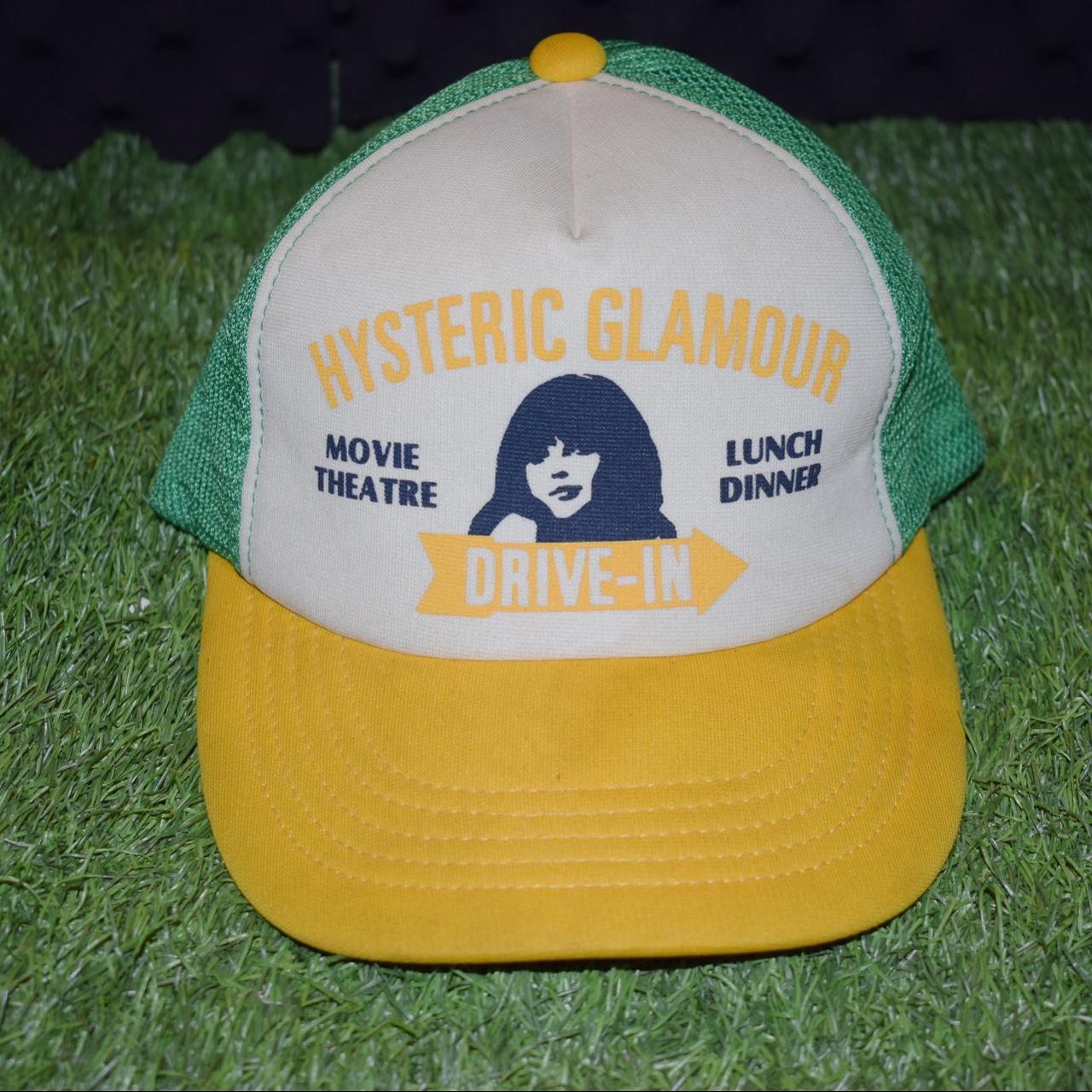 Hysteric Glamour Mens Yellow And Green Hat Depop