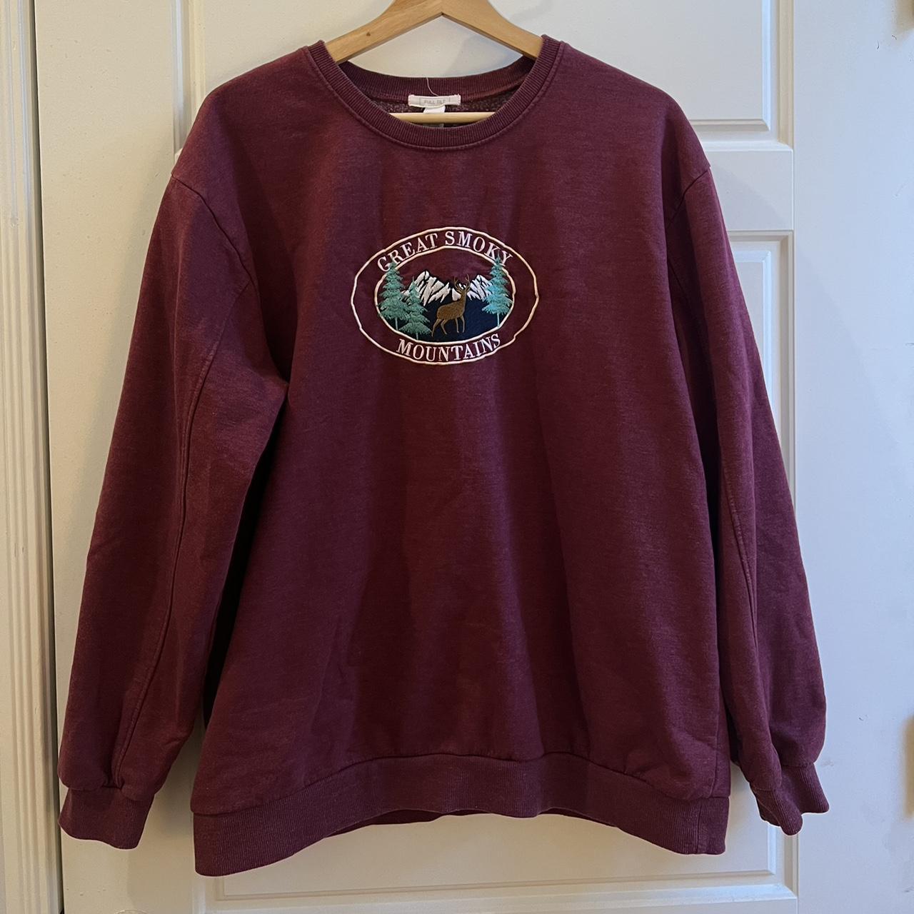 Vintage ATLANTA BRAVES Crew Neck sweatshirt - Depop