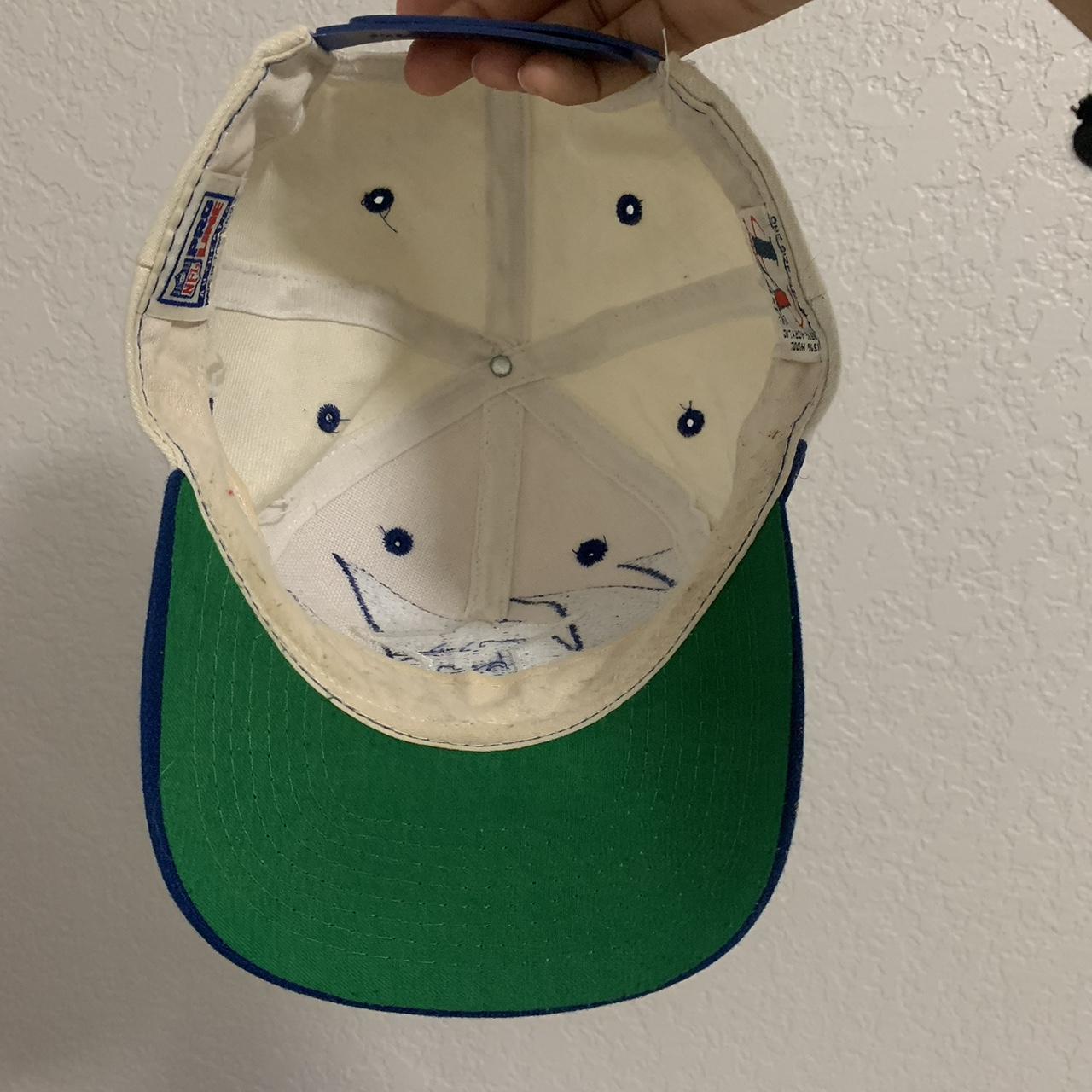 1990s dallas cowboys shark tooth hat good - Depop