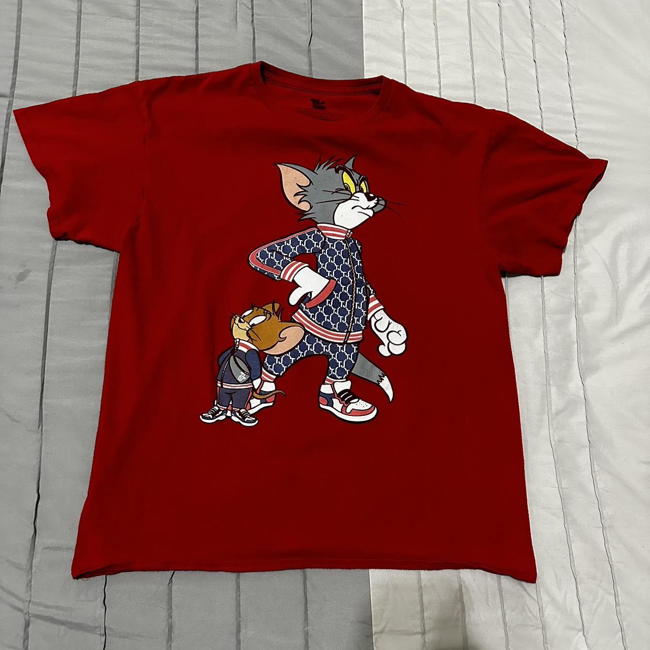 Tom and Jerry Tee | Size - L #tomandjerry #tee... - Depop