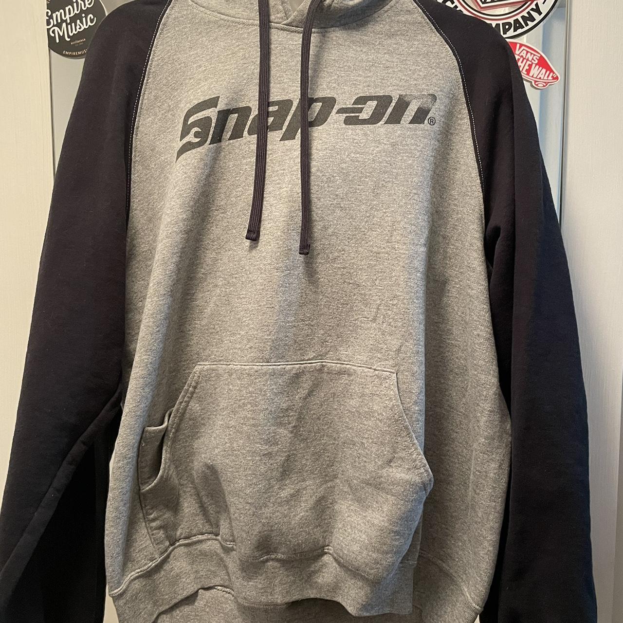 * Snap-On Hoodie * + Size Large + Good condition... - Depop