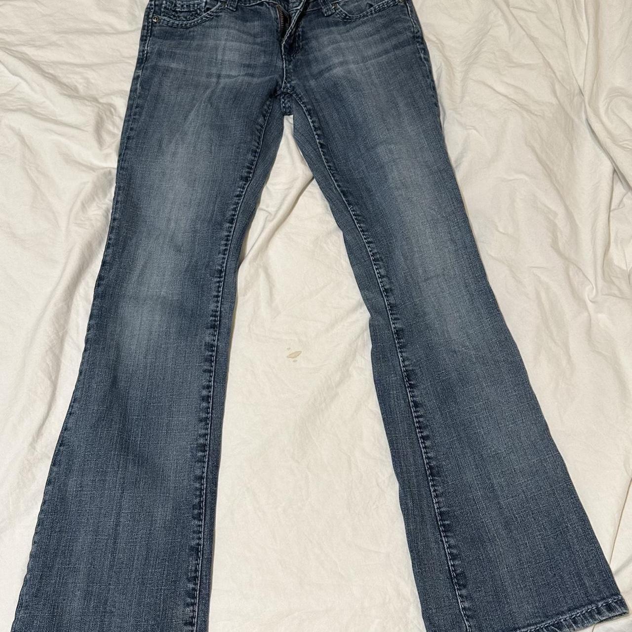 Lowrise Bootcut Jeans (has rips on back of jean... - Depop