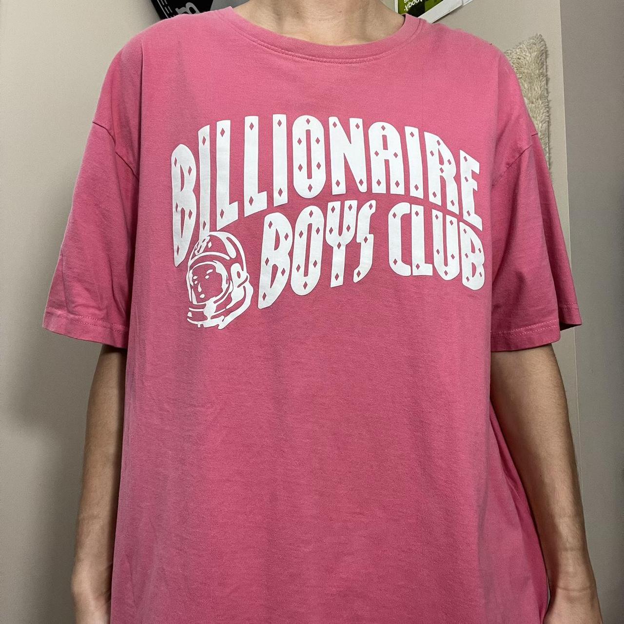 Billionaire boys club pink 2024 shirt